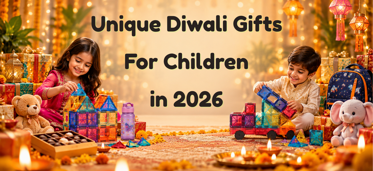 Top 7 Unique Diwali Gifting Ideas for Kids Upto 10 Years Old_Circus9 Magentic Tiles Toys