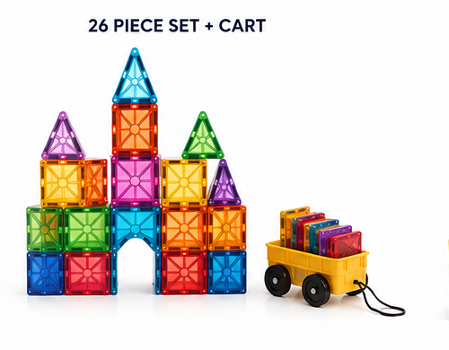 26 Pcs + 1 Cart Magnetic TIle